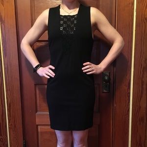 Gentle Fawn stretchy black dress size 4